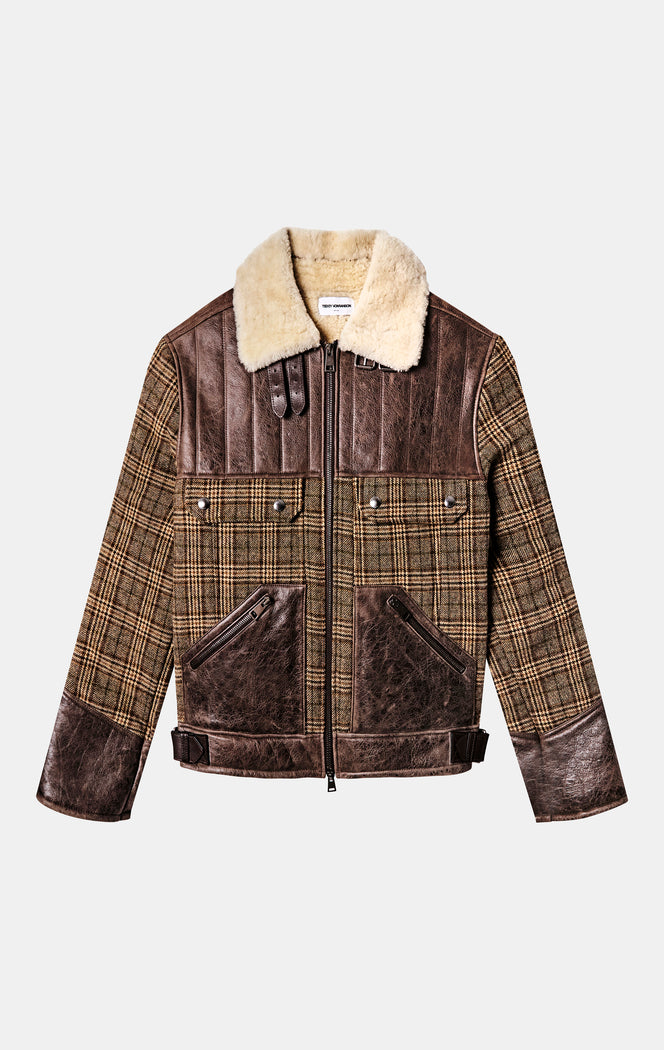 SHEARLING BOMBER