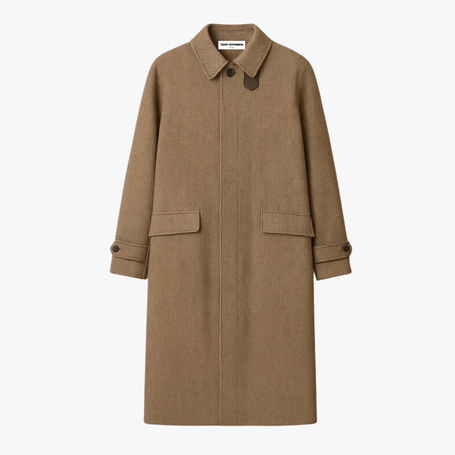 Houndstooth Walking Coat