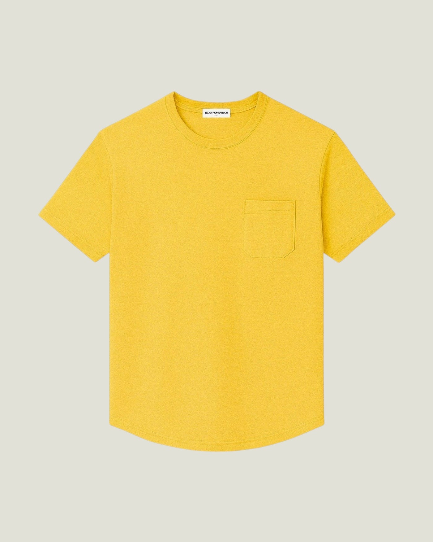 Jeremy Pocket T-Shirt - Sun Yellow