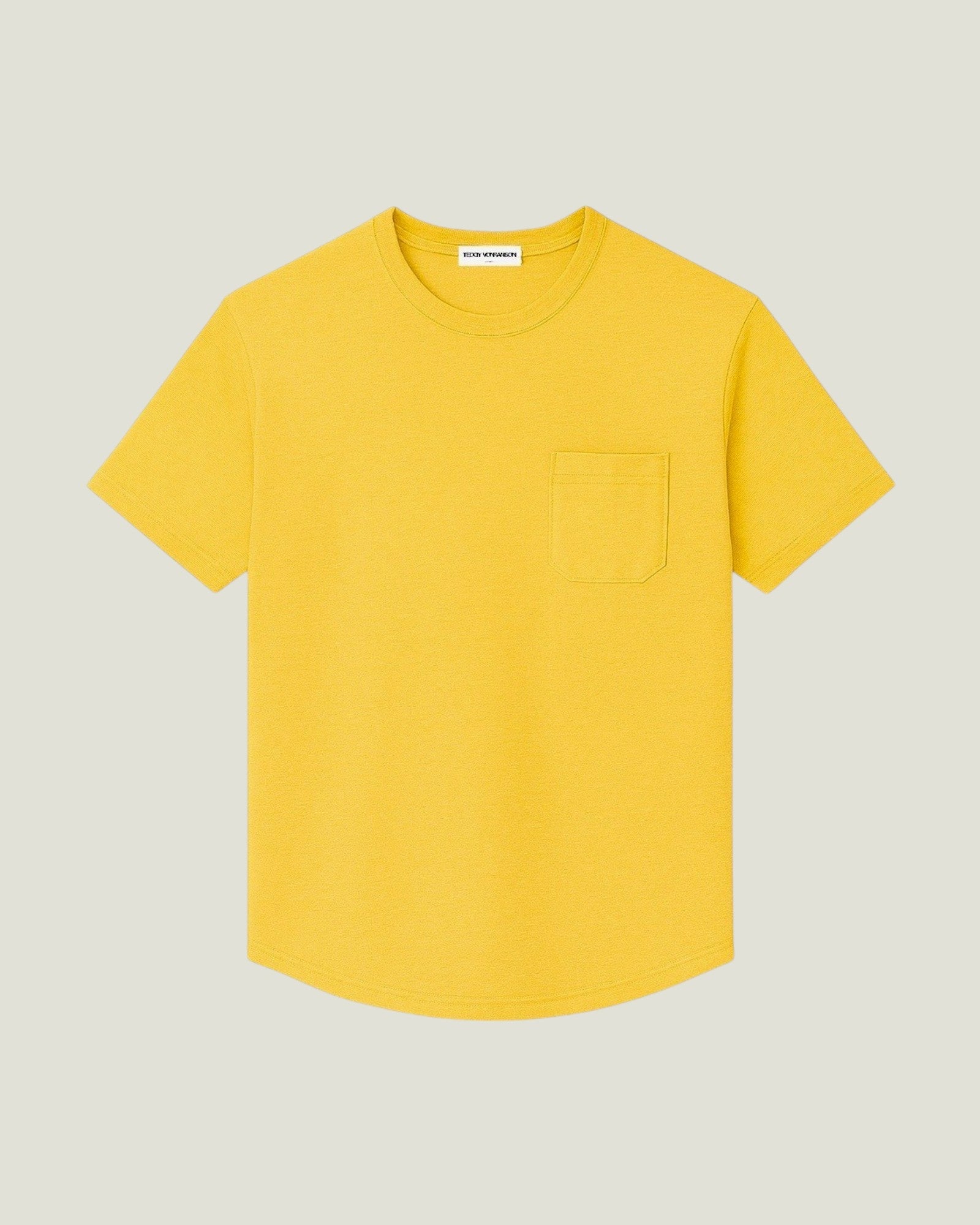 Jeremy Pocket T-Shirt - Sun Yellow