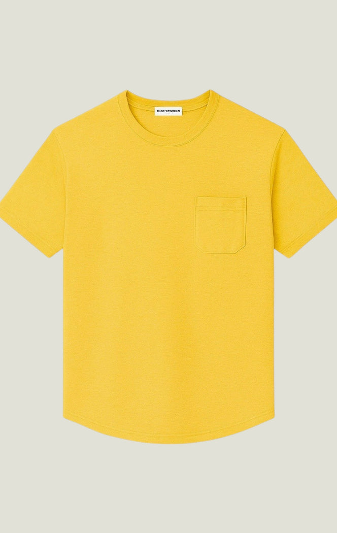 Jeremy Pocket T-Shirt - Sun Yellow