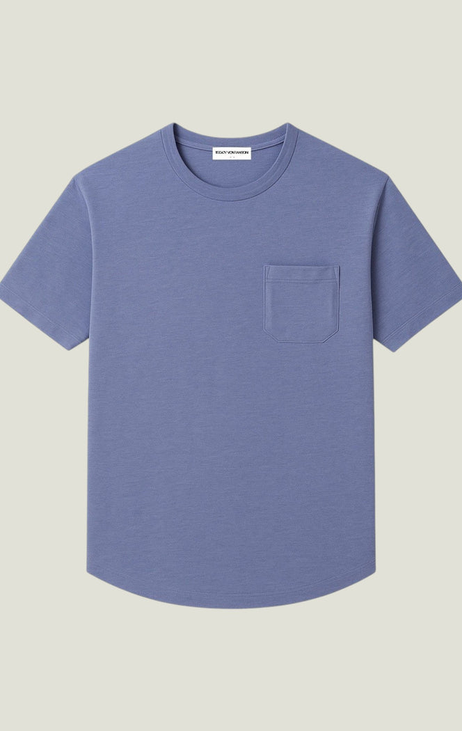 Jeremy Pocket T-Shirt - Periwinkle
