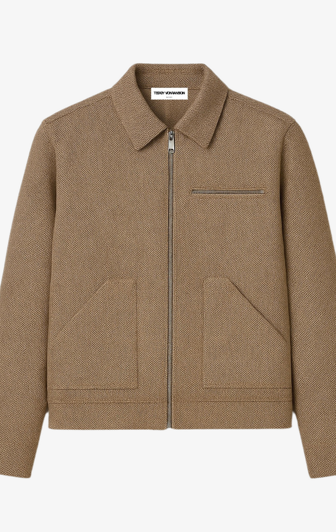 Houndstooth Harrington