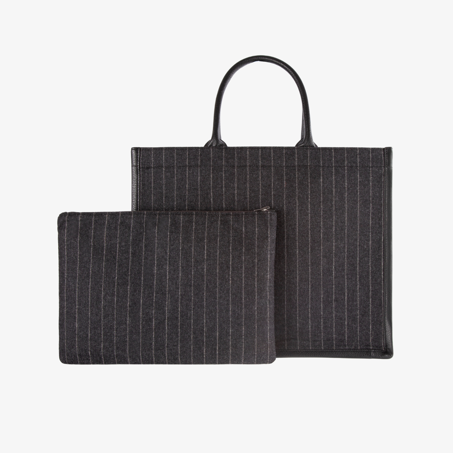 Pinstipe Tote