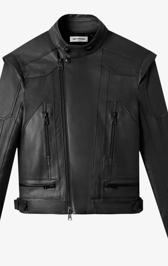 LEATHER MOTO JACKET
