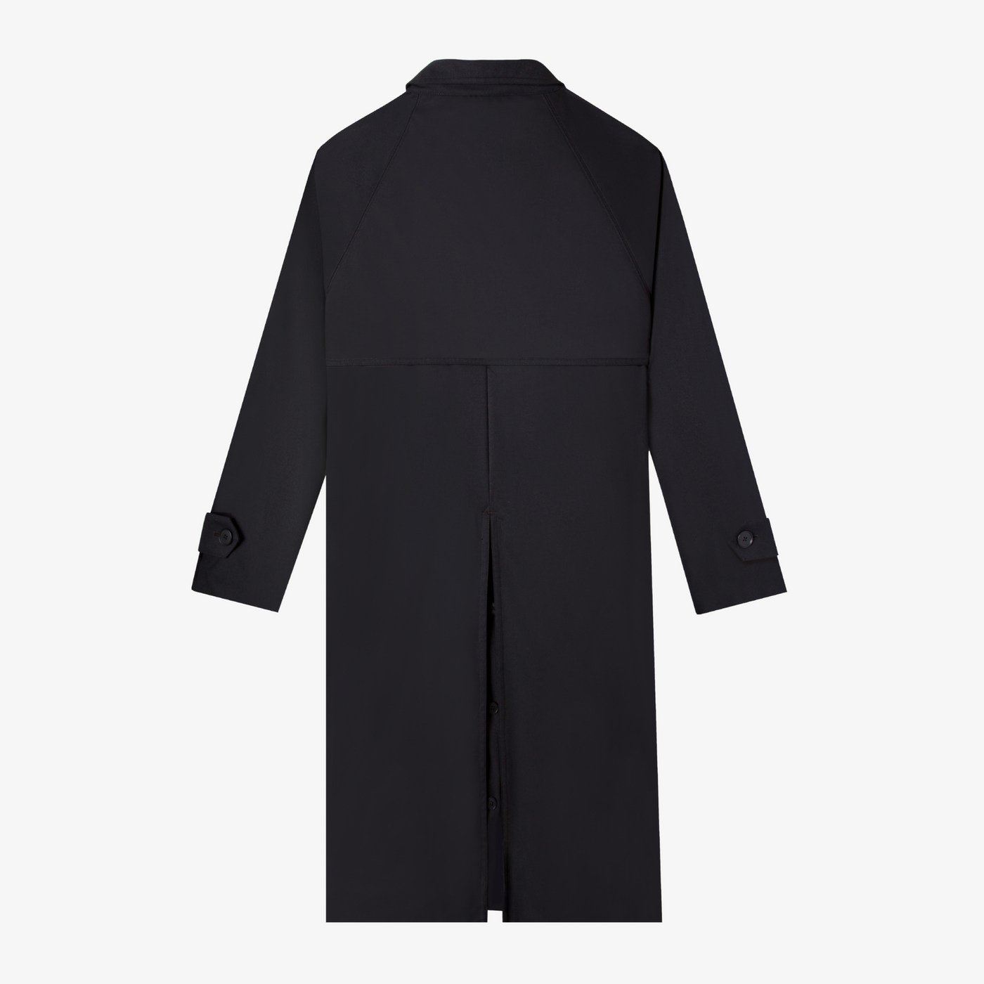 DOUBLE BREASTED WOOL TRENCH