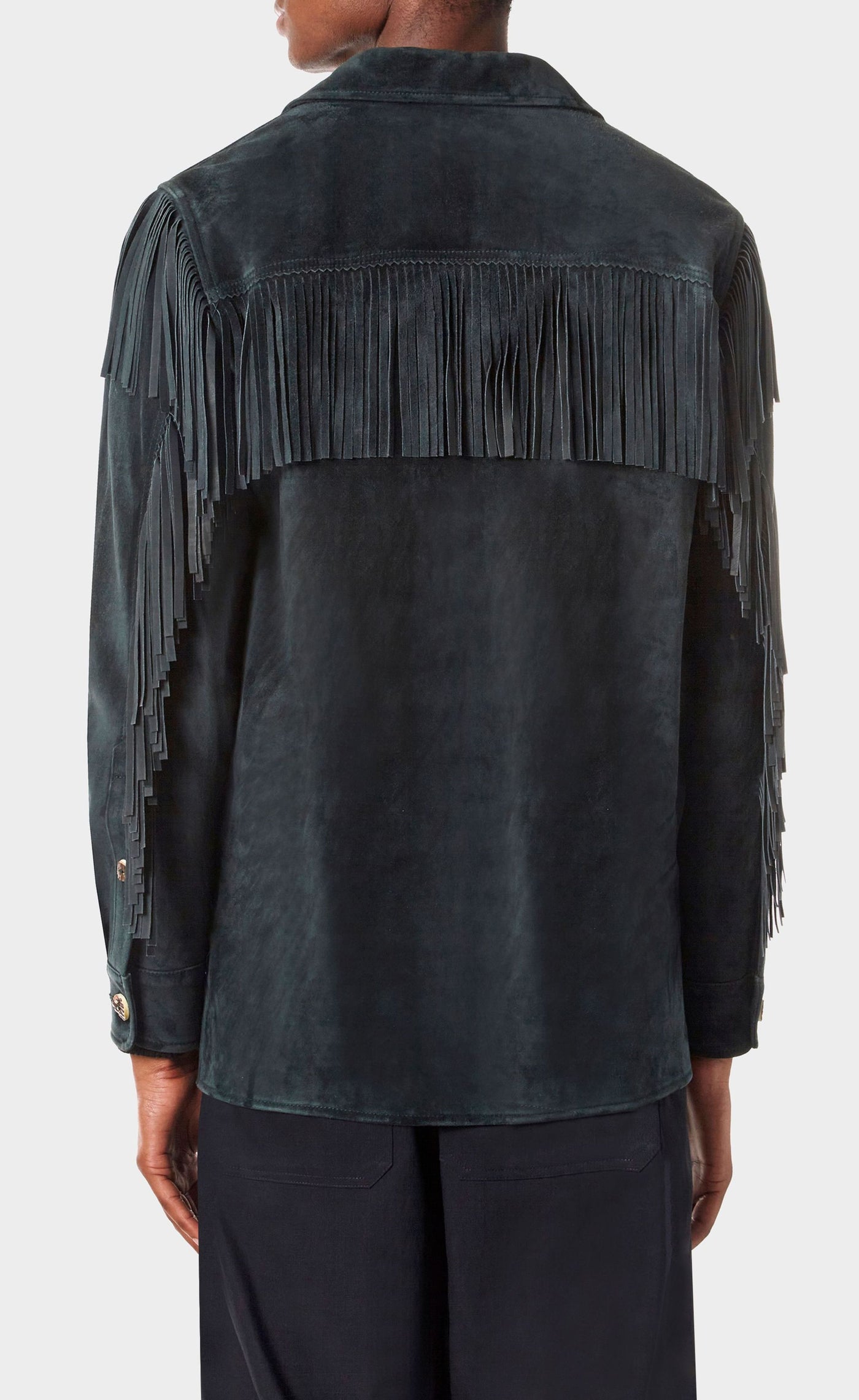 SUEDE FRINGE JACKET