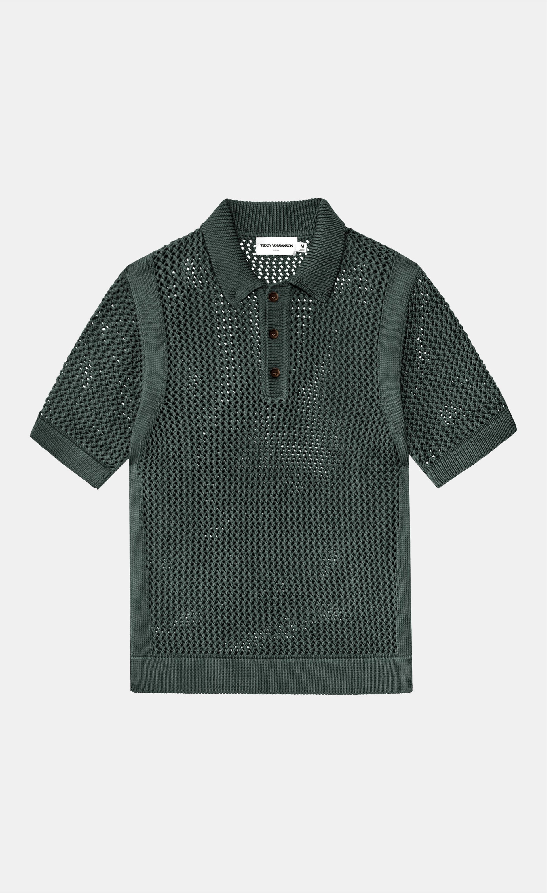 OPEN WORK SS POLO SHIRT