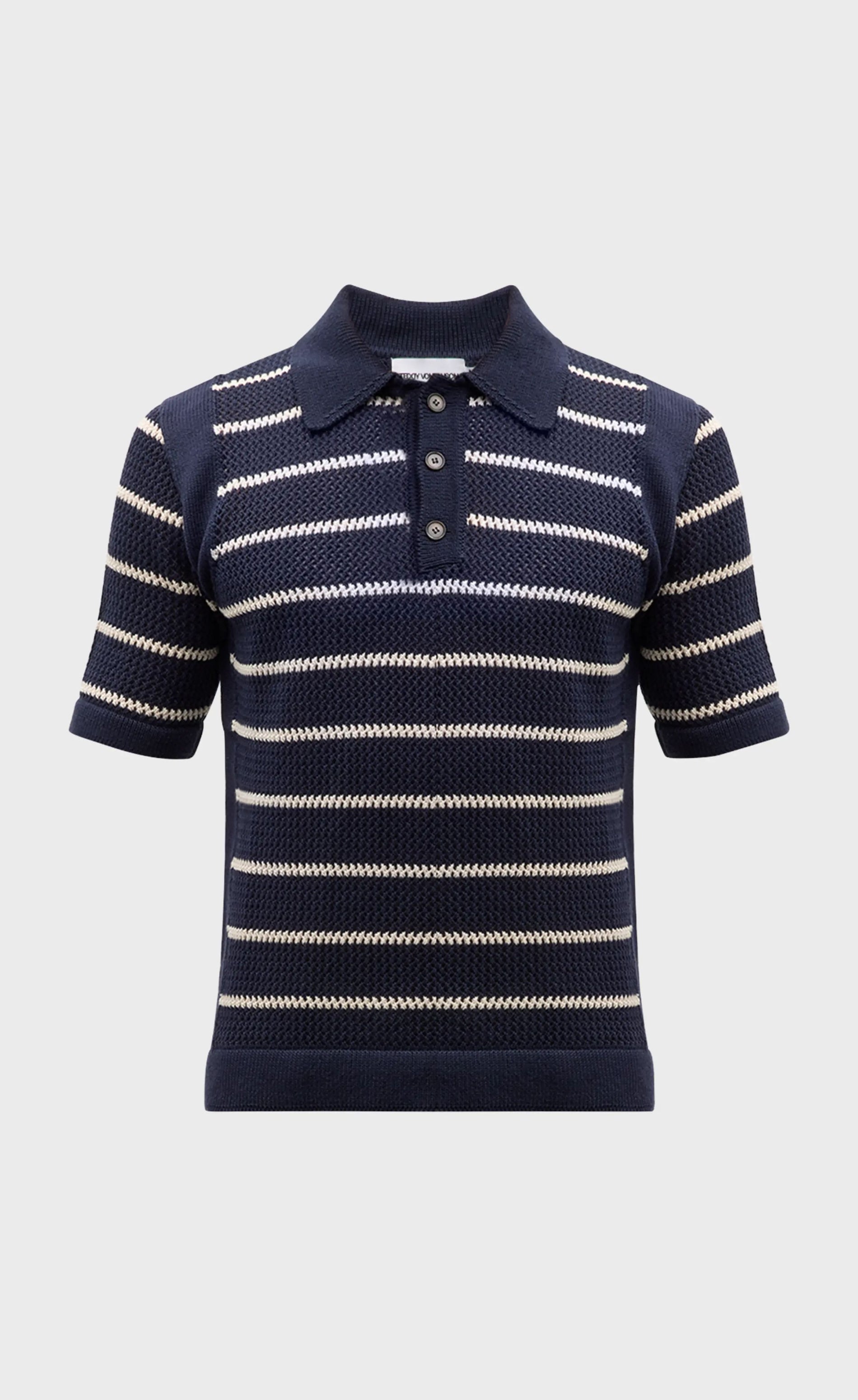 SS OPEN WORK POLO