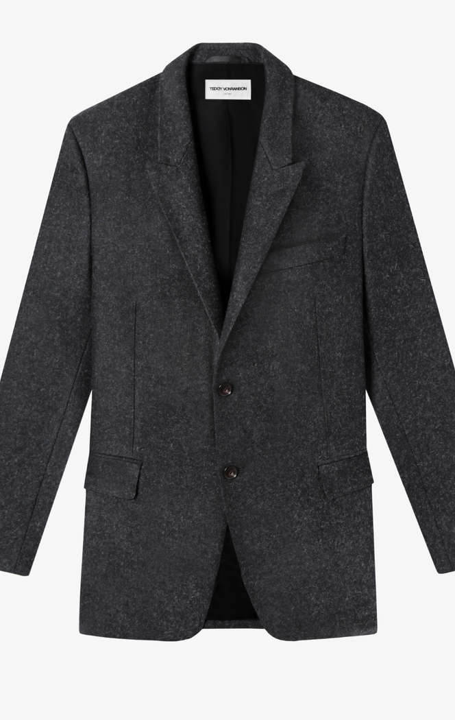 SB Notch Lapel Flannel Jacket