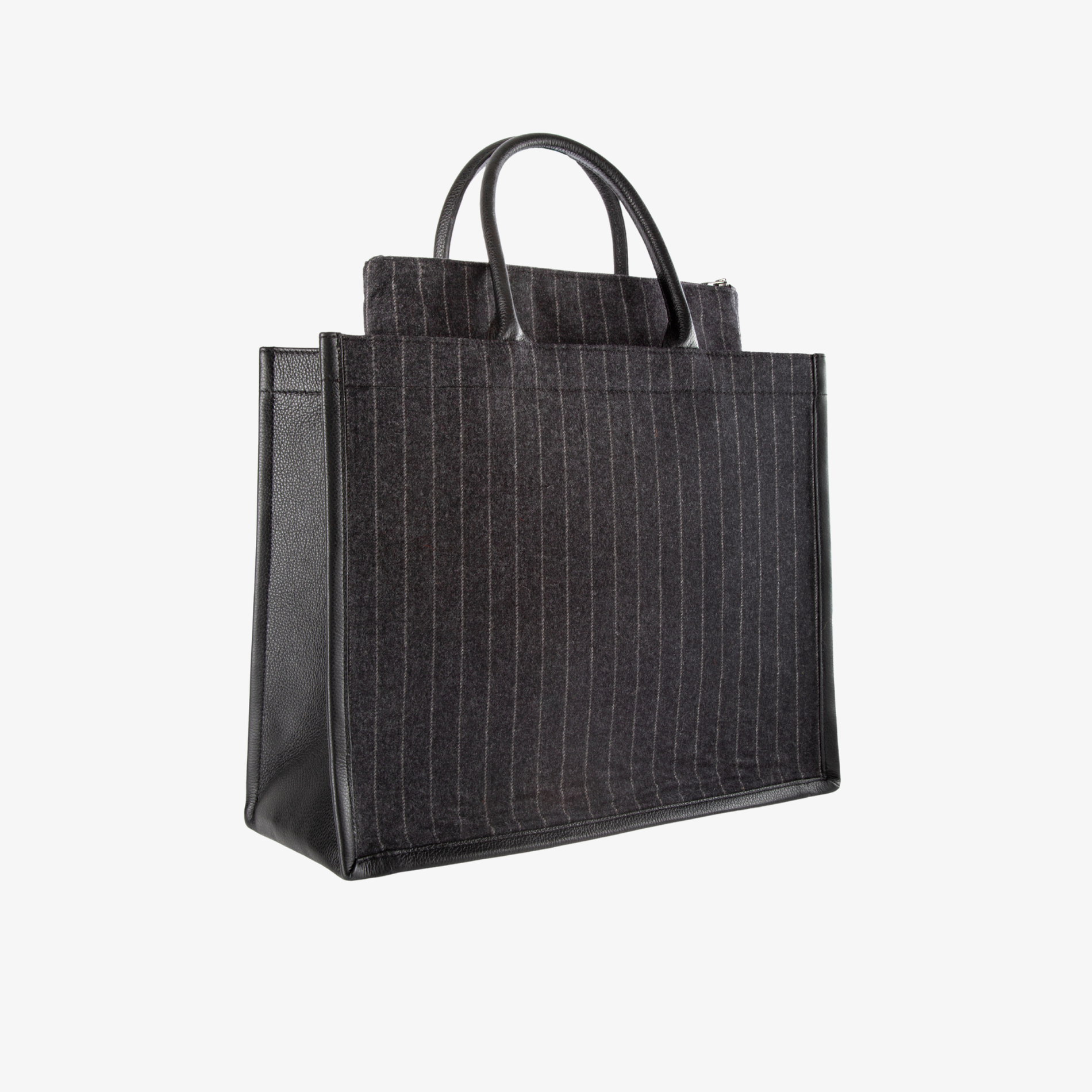 Pinstipe Tote