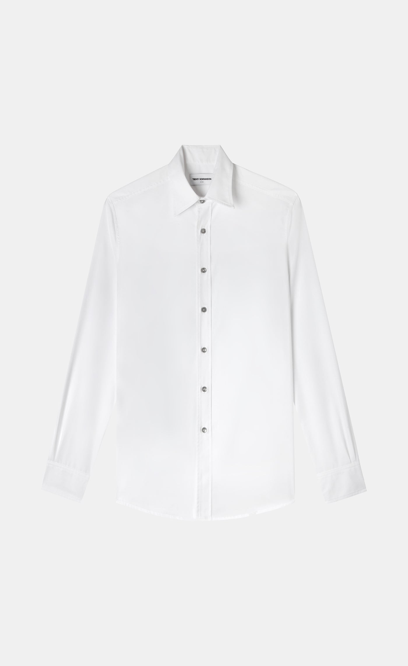 Relaxed Spread Collar Shirt