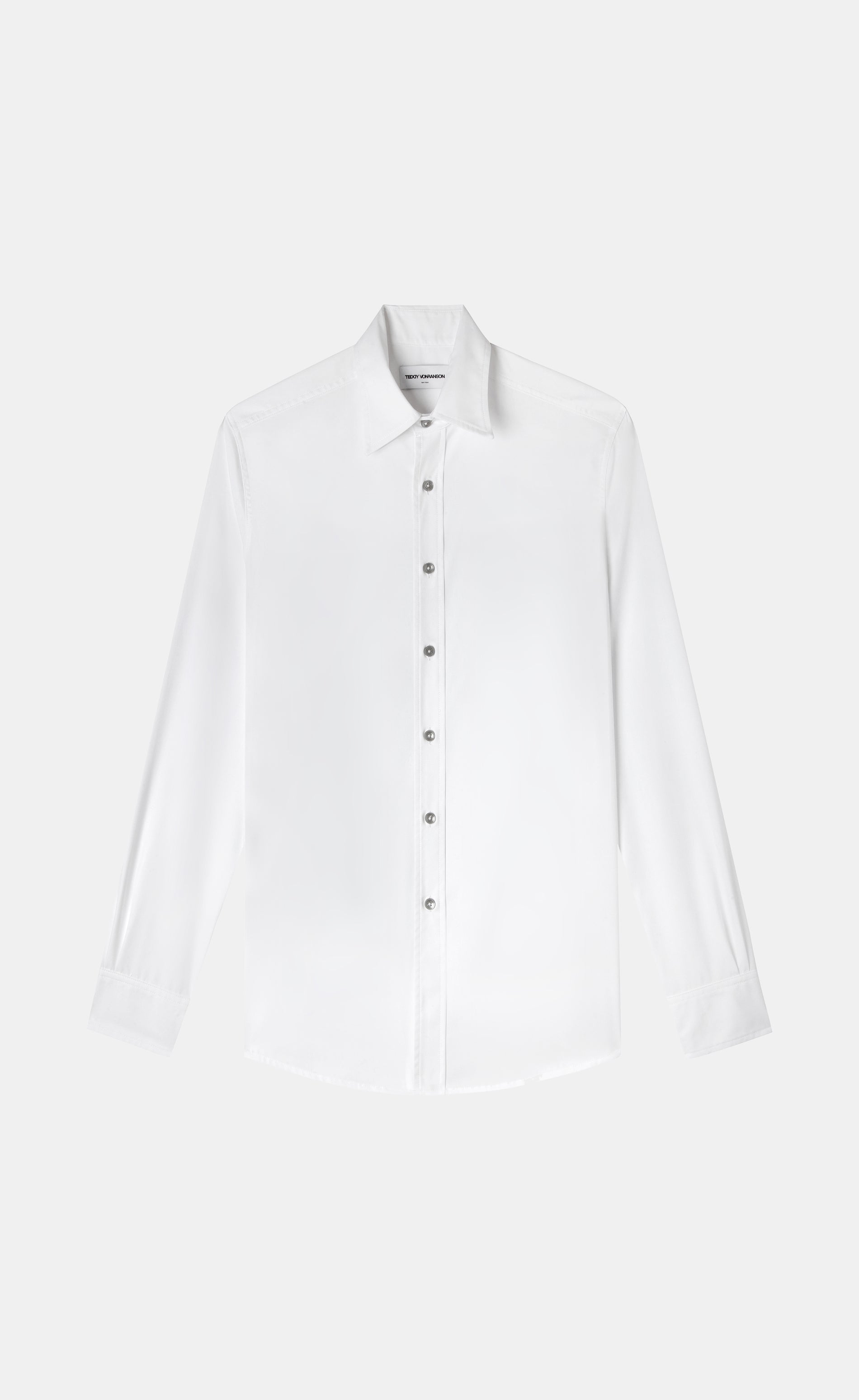 Relaxed Spread Collar Shirt