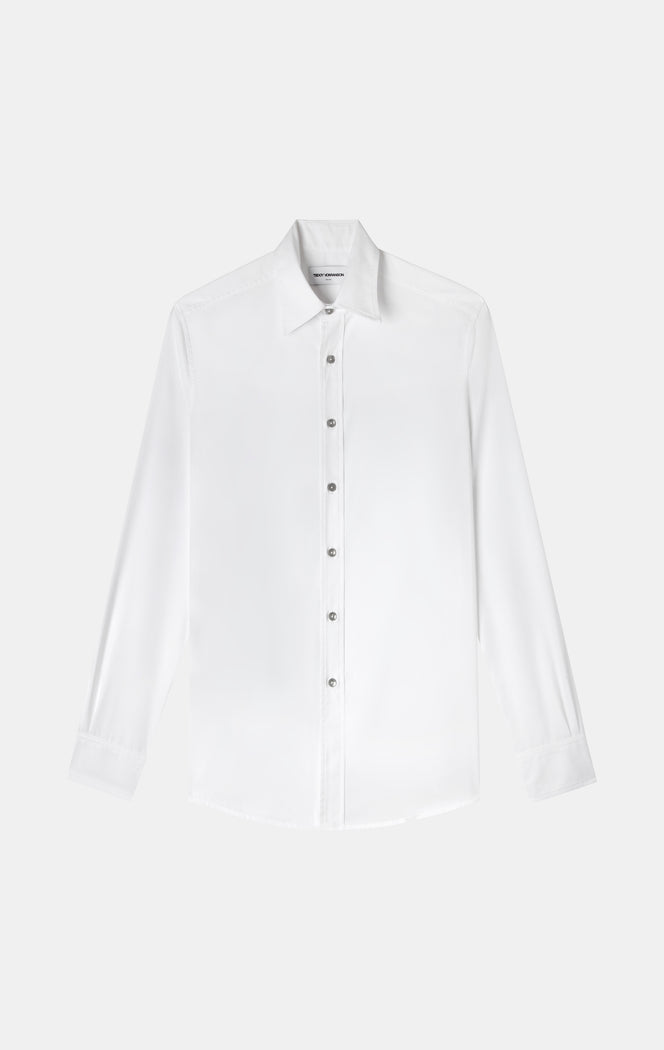 Relaxed Spread Collar Shirt