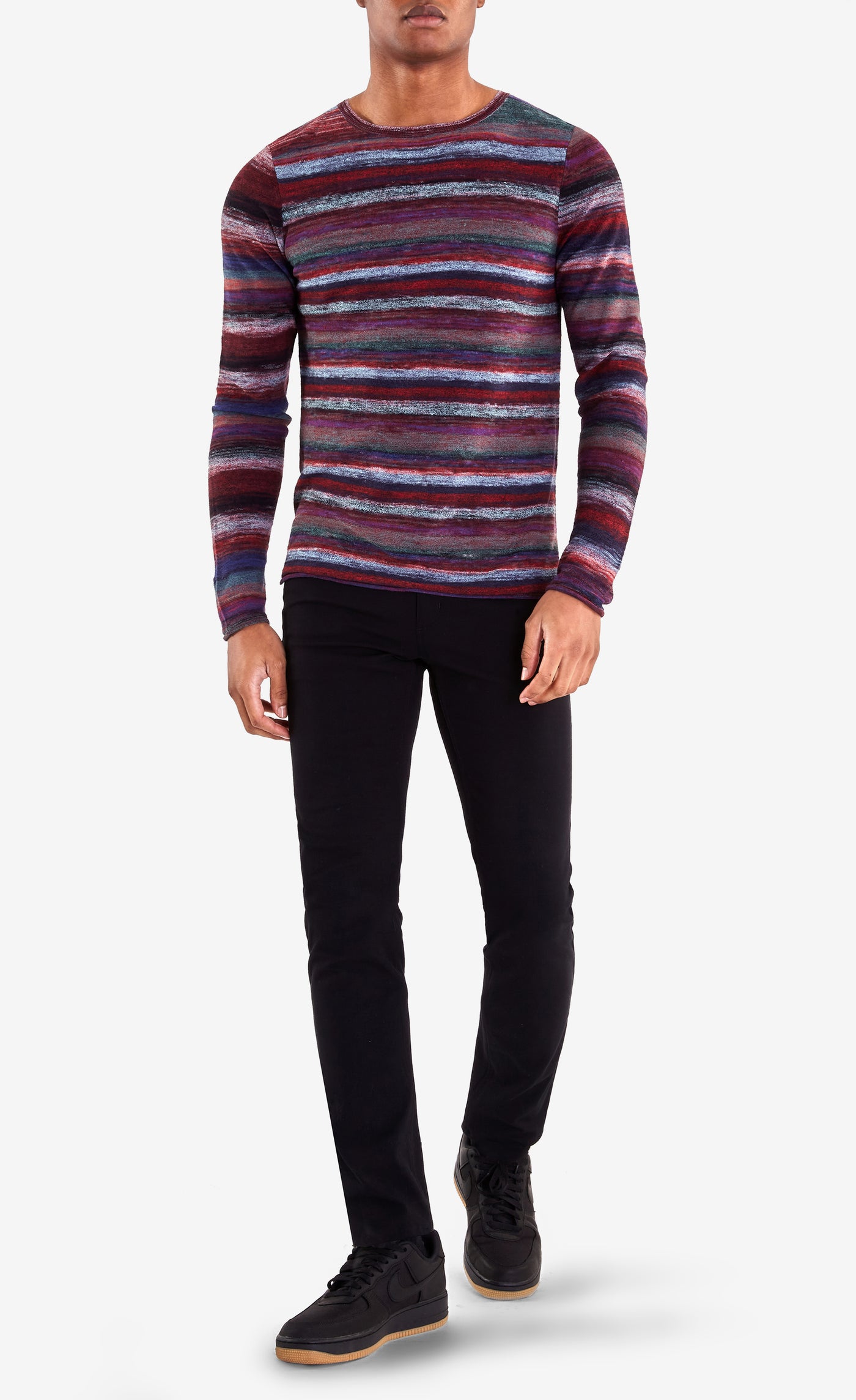 Carl Stripe Crewneck