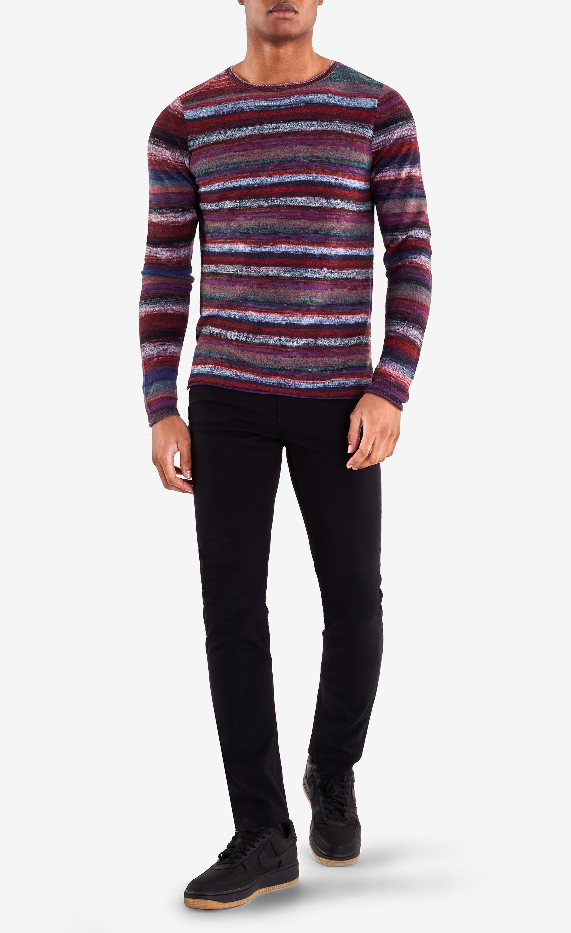 Carl Stripe Crewneck