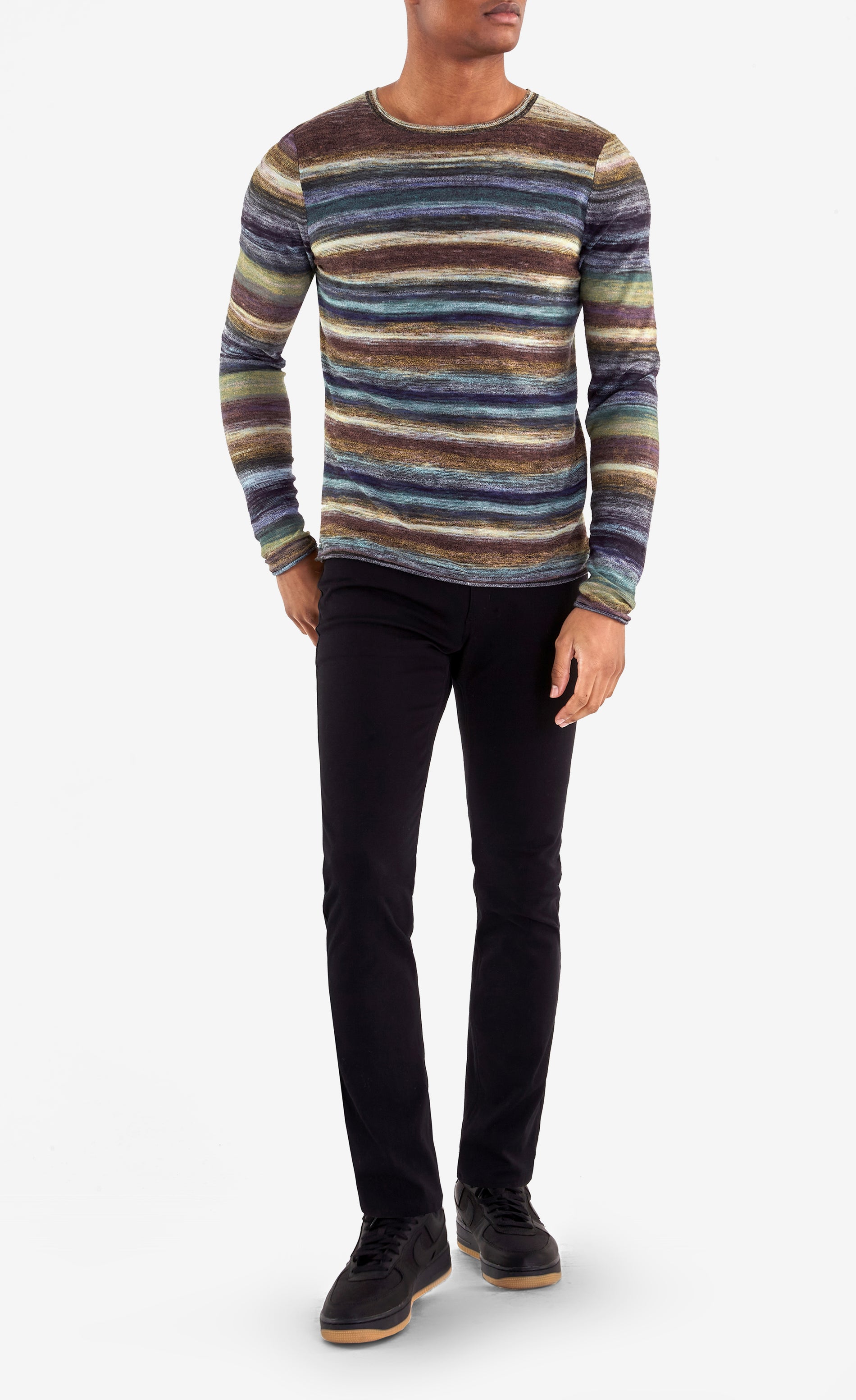 Carl Stripe Crewneck