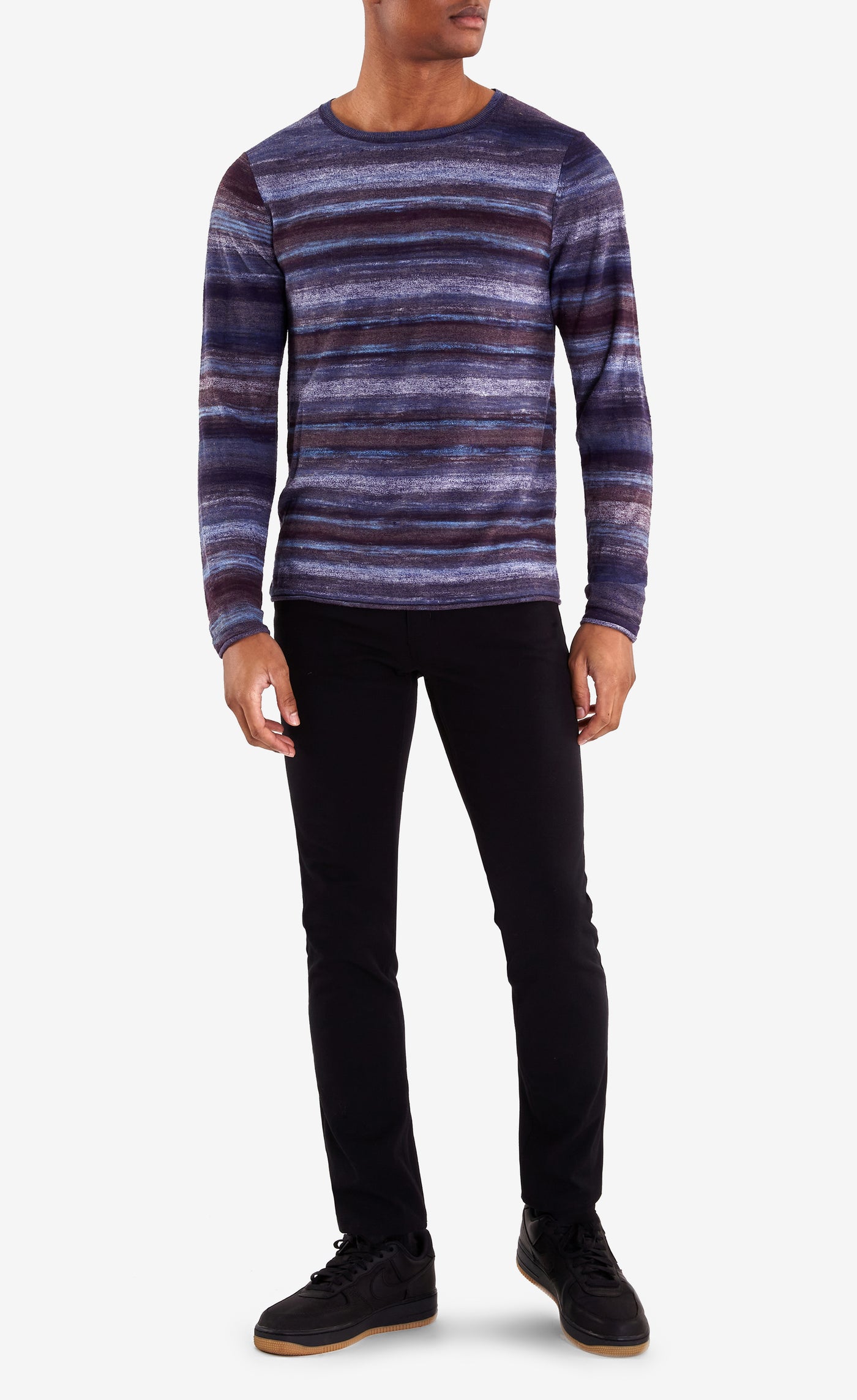 Carl Stripe Crewneck Sweater