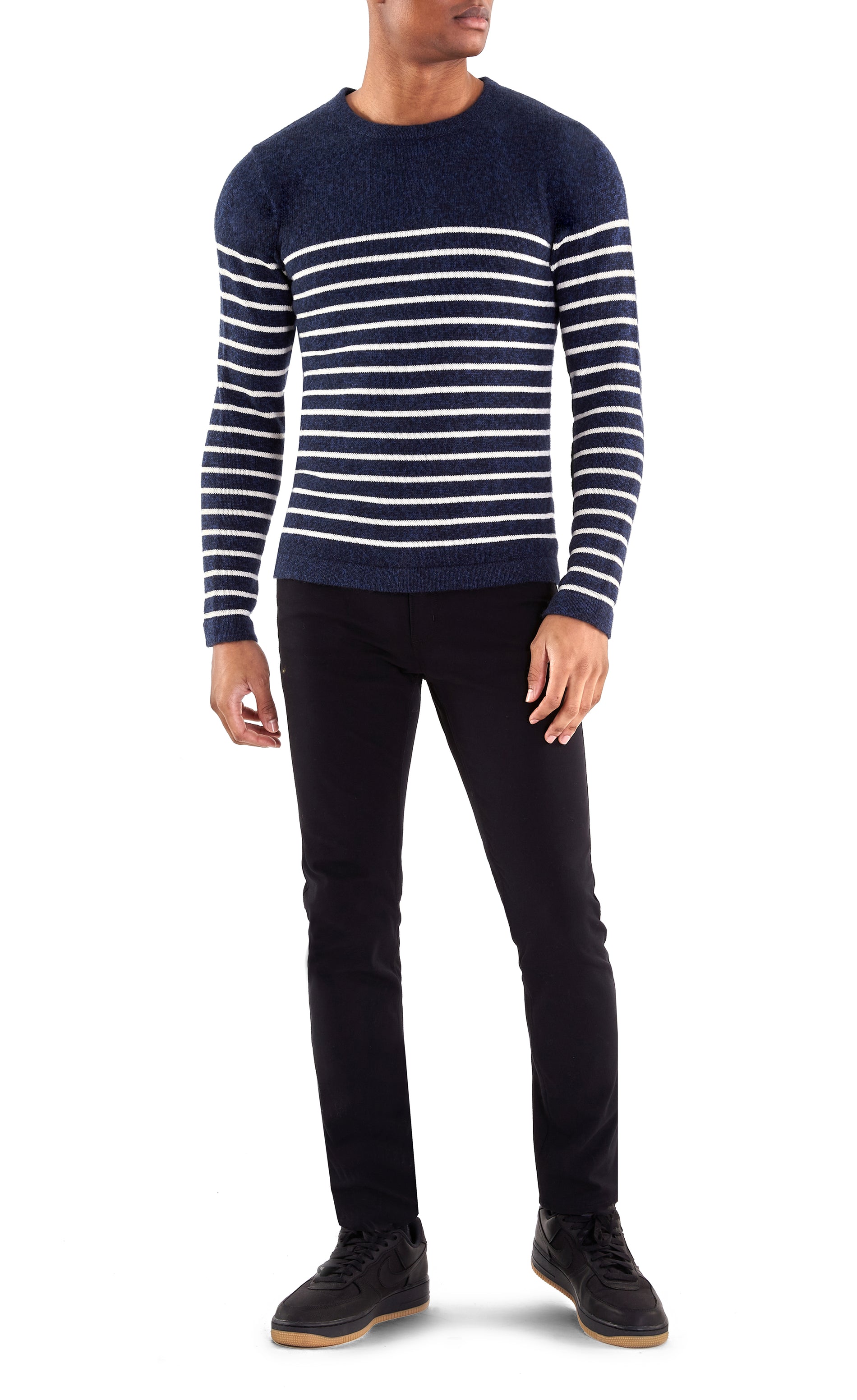 Boater Stripe Crewneck Sweater