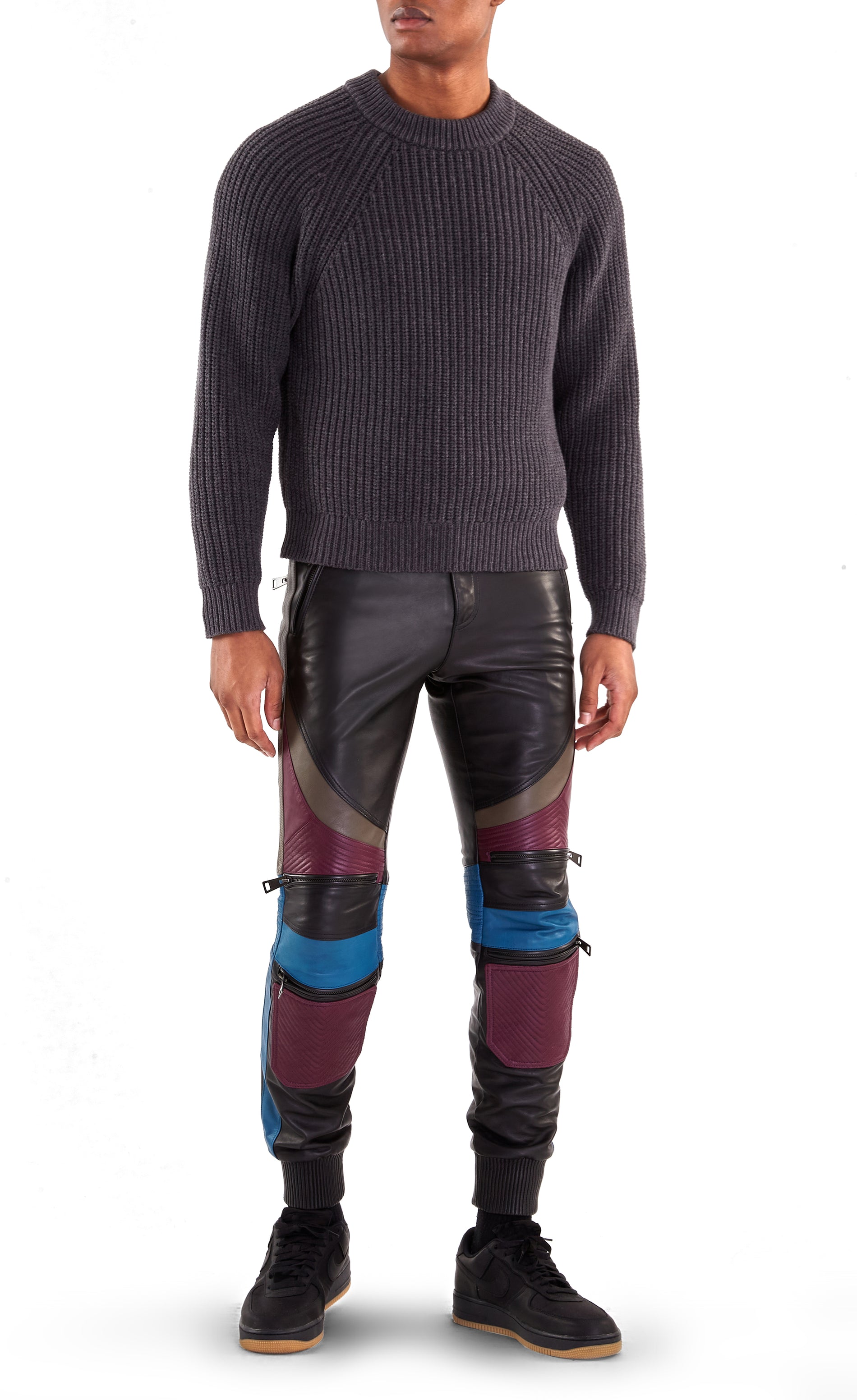 Leather Moto Pant