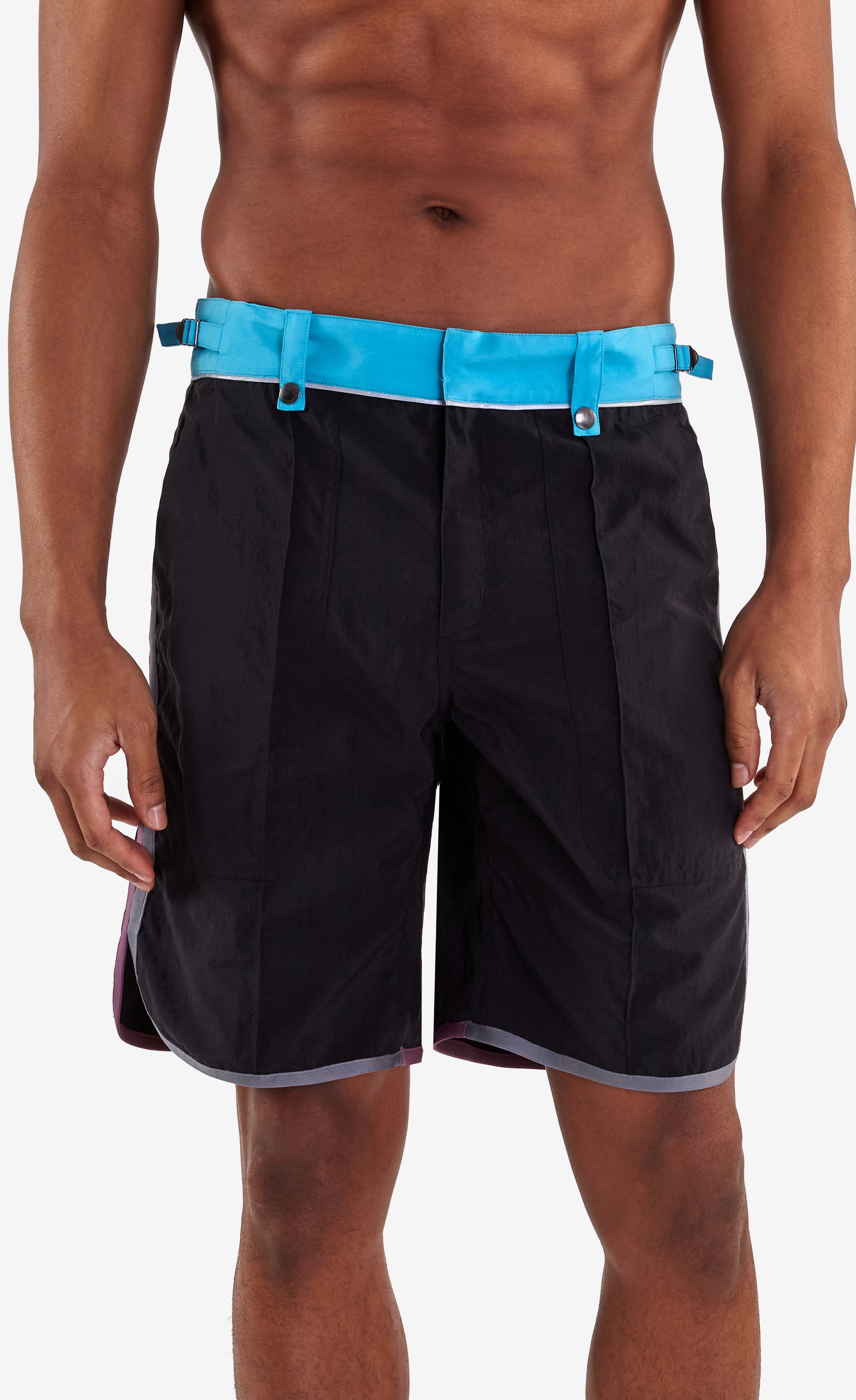Color Block Jimmy Board Short