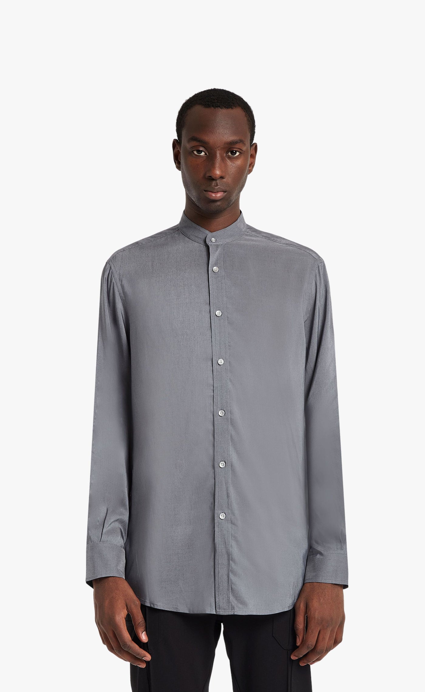 Band Collar Shirt
