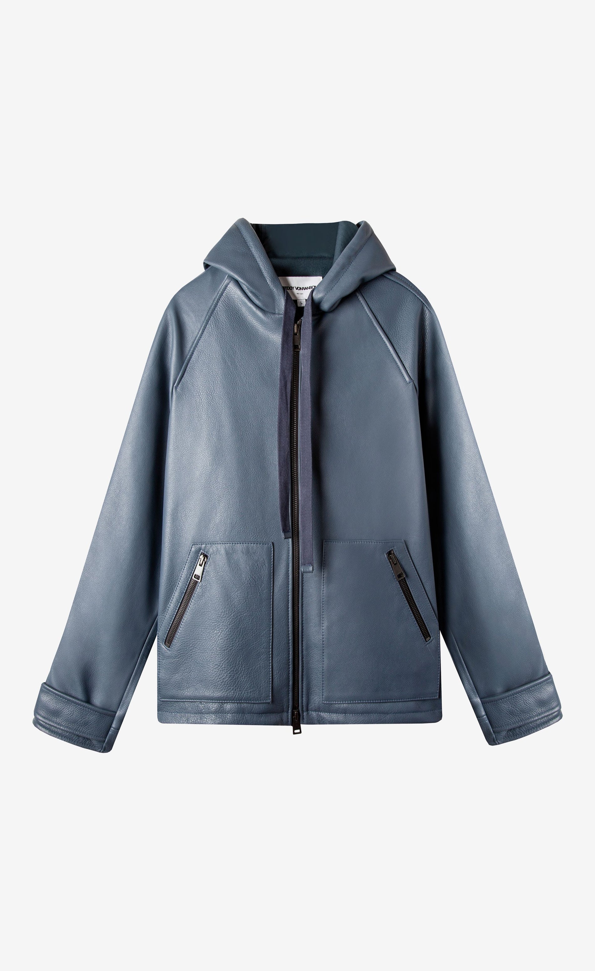LEATHER BAJA HOODIE