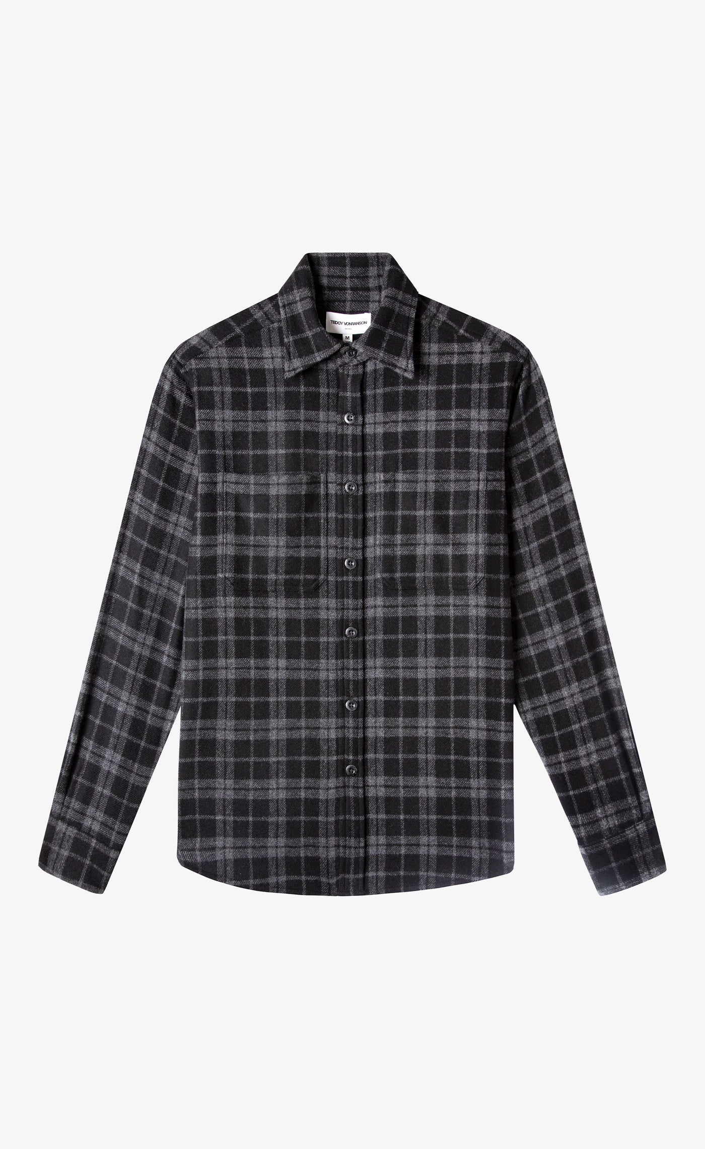 SPREAD COLLAR SHIRT