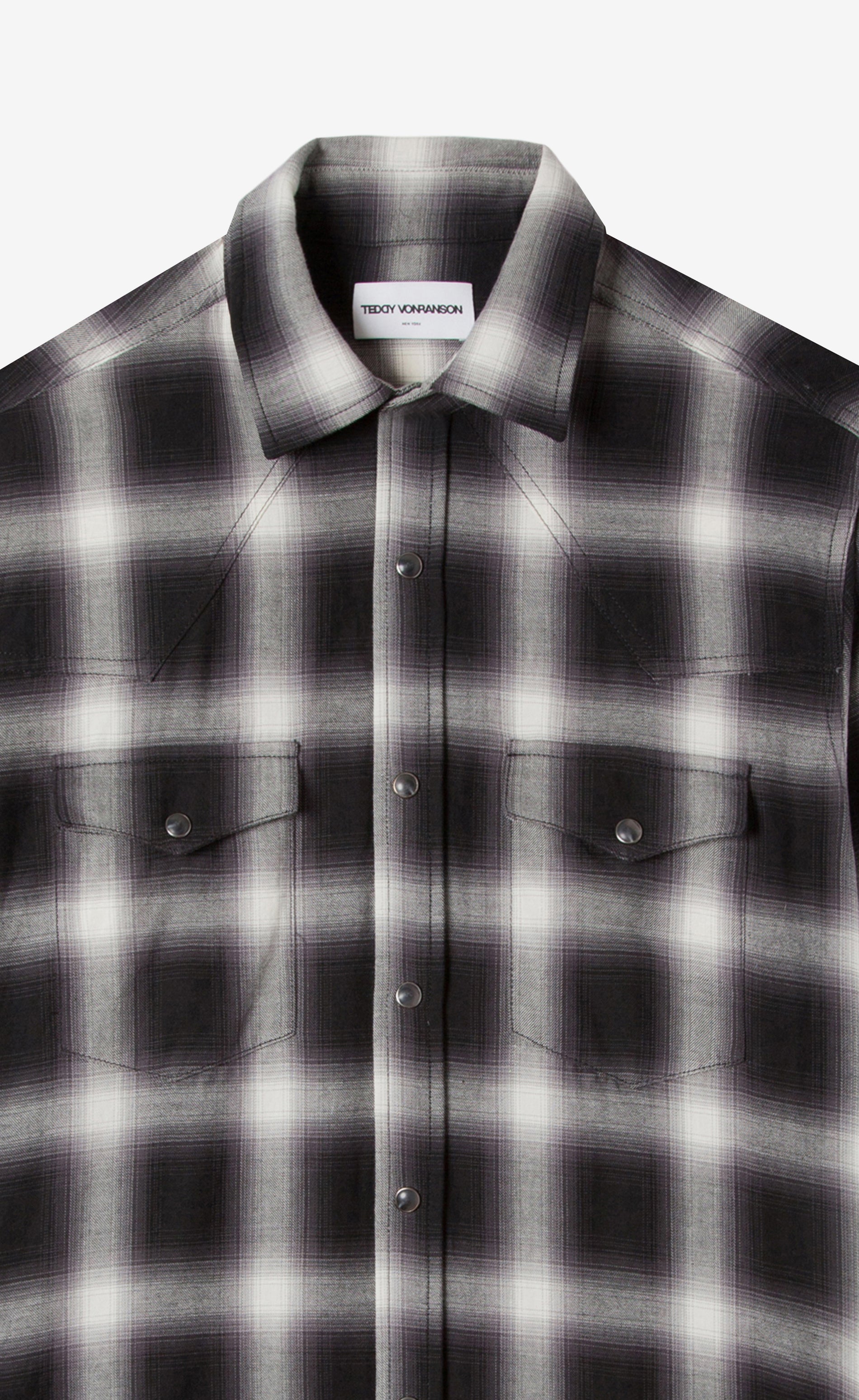 Ombre Western Shirt