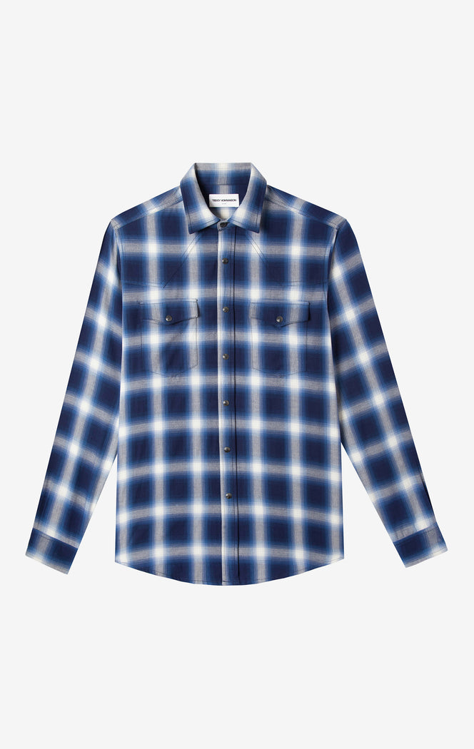 Ombre Western Shirt