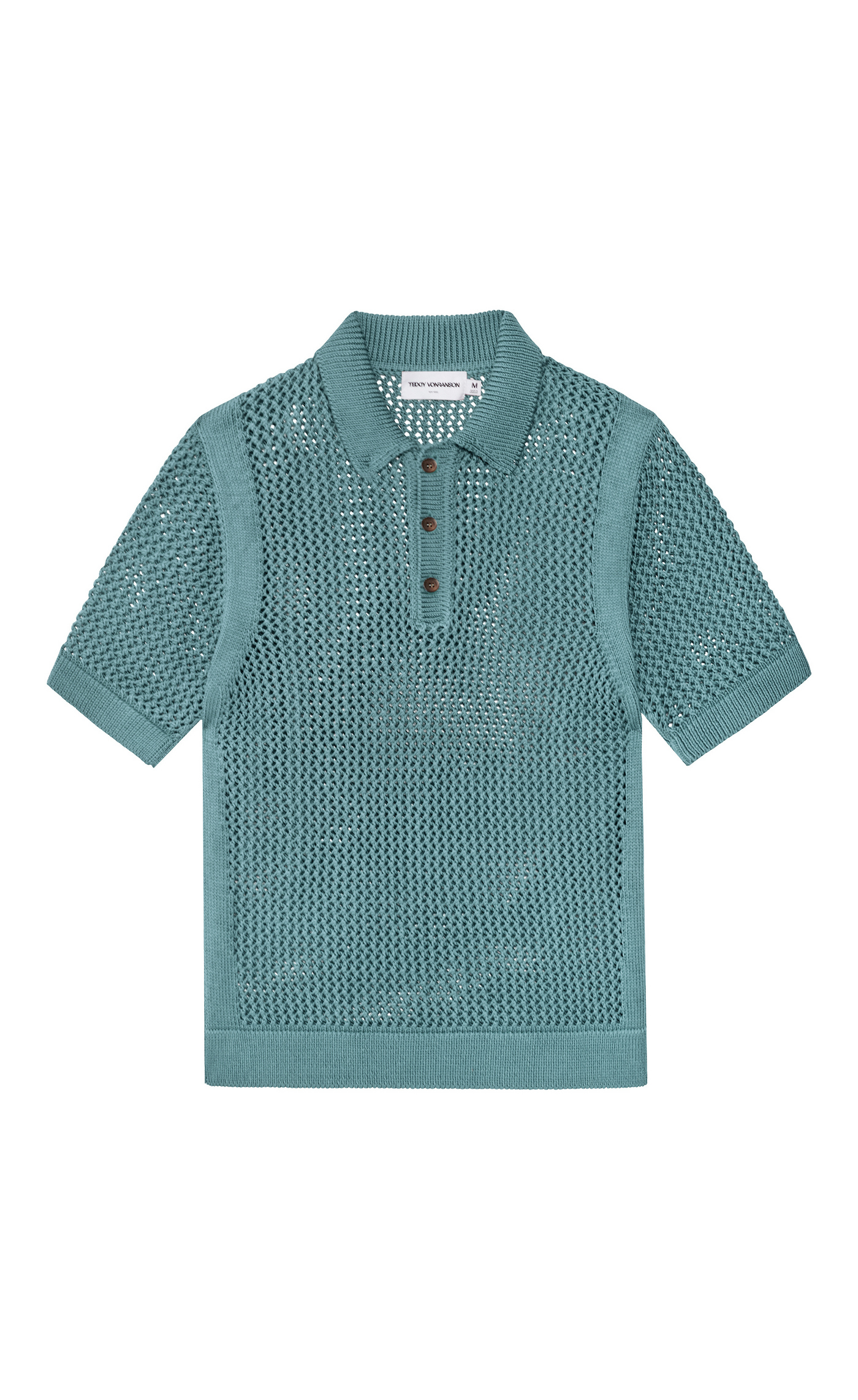 Open Work Polo Shirt – TEDDY VONRANSON