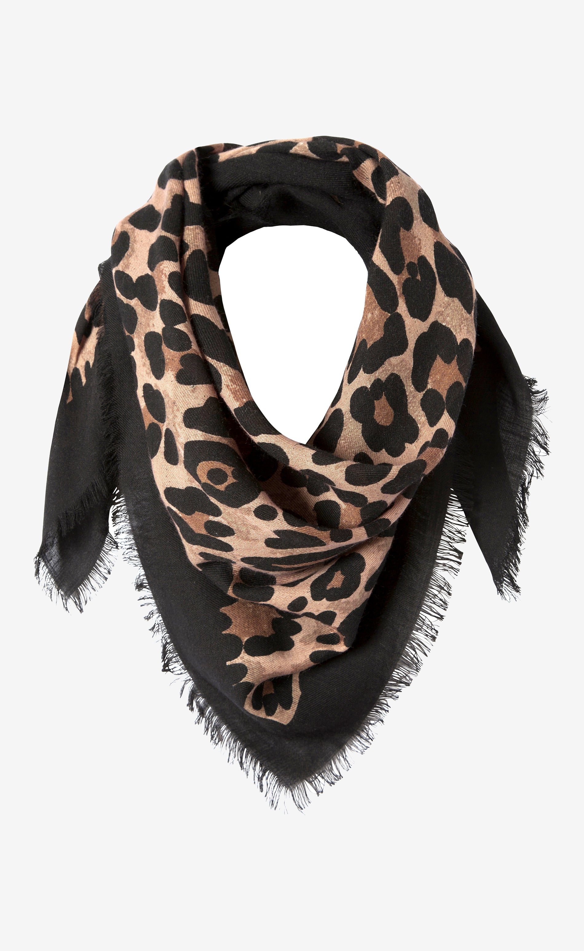 Wool Fringe Bandana