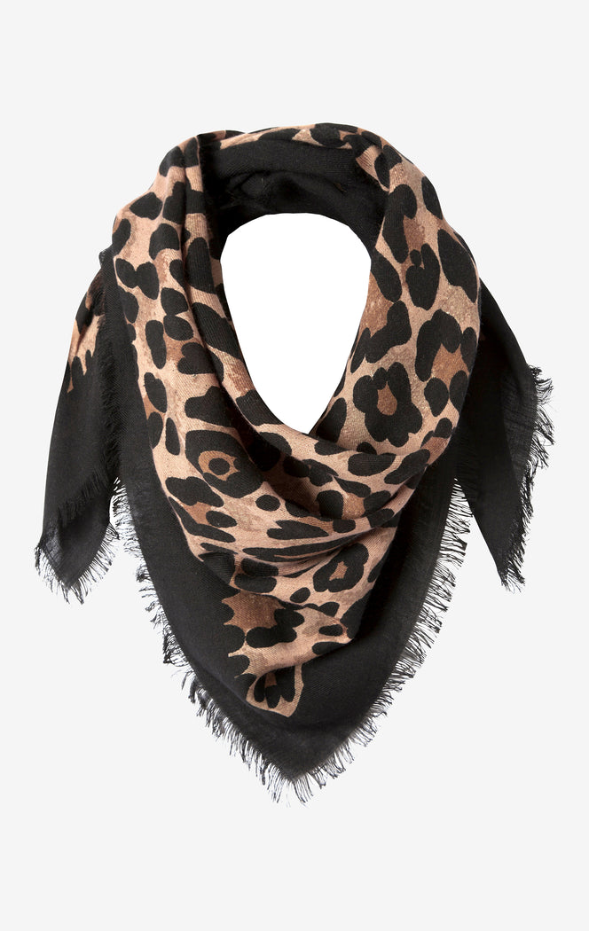 Wool Fringe Bandana